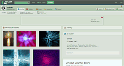 Desktop Screenshot of osiron.deviantart.com