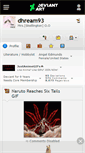 Mobile Screenshot of dhream93.deviantart.com