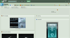 Desktop Screenshot of frezorer.deviantart.com