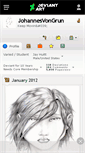 Mobile Screenshot of johannesvongrun.deviantart.com