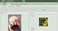 Desktop Screenshot of nekki.deviantart.com
