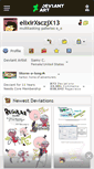 Mobile Screenshot of elixirxsczjx13.deviantart.com