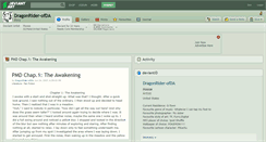 Desktop Screenshot of dragonrider-ofda.deviantart.com