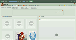 Desktop Screenshot of brogeo.deviantart.com
