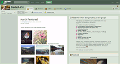 Desktop Screenshot of greatest-art.deviantart.com