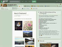 Tablet Screenshot of greatest-art.deviantart.com