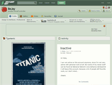 Tablet Screenshot of bejay.deviantart.com