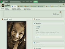 Tablet Screenshot of bordubi.deviantart.com