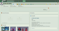 Desktop Screenshot of el-pollo-del-diablo.deviantart.com
