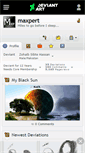 Mobile Screenshot of maxpert.deviantart.com