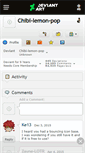 Mobile Screenshot of chibi-lemon-pop.deviantart.com