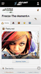 Mobile Screenshot of freeze-the-moment.deviantart.com