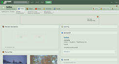 Desktop Screenshot of bottes.deviantart.com
