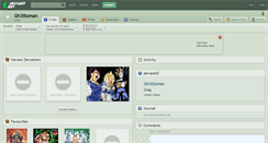 Desktop Screenshot of gh3ttoman.deviantart.com
