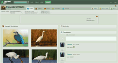 Desktop Screenshot of francoborsiwildlife.deviantart.com