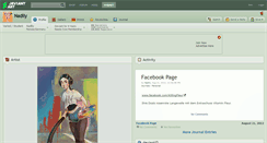 Desktop Screenshot of nadily.deviantart.com