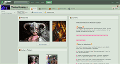 Desktop Screenshot of phantomcosplay.deviantart.com