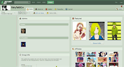 Desktop Screenshot of fairytailoc.deviantart.com