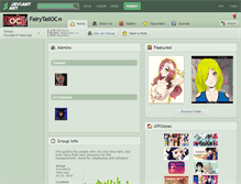 Tablet Screenshot of fairytailoc.deviantart.com