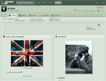 Tablet Screenshot of evionn.deviantart.com
