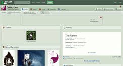 Desktop Screenshot of gothic-diva.deviantart.com