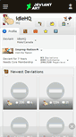 Mobile Screenshot of idlehq.deviantart.com