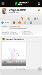 Mobile Screenshot of ichigo-is-mine.deviantart.com