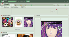 Desktop Screenshot of lil-lady-e.deviantart.com
