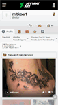 Mobile Screenshot of mitkoart.deviantart.com