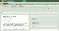 Desktop Screenshot of kitsunema.deviantart.com