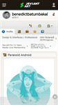 Mobile Screenshot of benedictbatumbakal.deviantart.com