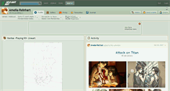 Desktop Screenshot of amelia-reinhart.deviantart.com