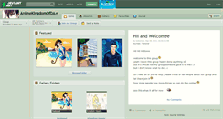 Desktop Screenshot of animekingdomofda.deviantart.com
