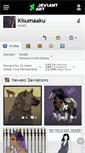 Mobile Screenshot of kisumaaku.deviantart.com