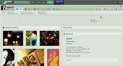 Desktop Screenshot of mishx0.deviantart.com