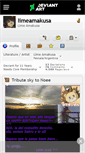 Mobile Screenshot of limeamakusa.deviantart.com