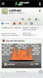 Mobile Screenshot of cubfinder.deviantart.com