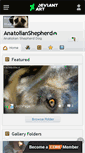 Mobile Screenshot of anatolianshepherd.deviantart.com