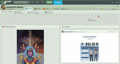 Desktop Screenshot of androssterranova.deviantart.com