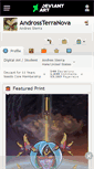 Mobile Screenshot of androssterranova.deviantart.com