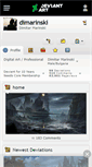Mobile Screenshot of dimarinski.deviantart.com