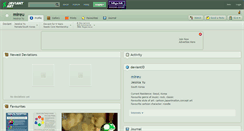 Desktop Screenshot of mireu.deviantart.com