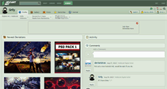 Desktop Screenshot of grily.deviantart.com