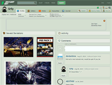 Tablet Screenshot of grily.deviantart.com