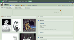Desktop Screenshot of daedrid.deviantart.com