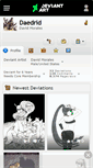 Mobile Screenshot of daedrid.deviantart.com