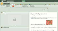 Desktop Screenshot of phoenixmystery.deviantart.com