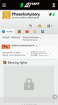 Mobile Screenshot of phoenixmystery.deviantart.com