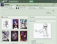 Tablet Screenshot of juandr36.deviantart.com