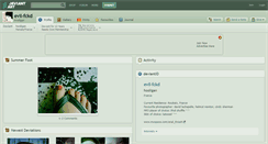 Desktop Screenshot of evil-fckd.deviantart.com